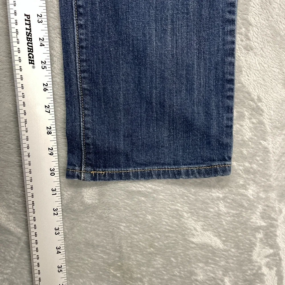 Levi's 505 Jeans Women's 14M‎ (34x30) Blue Denim Stretch Straight Leg Streetwear